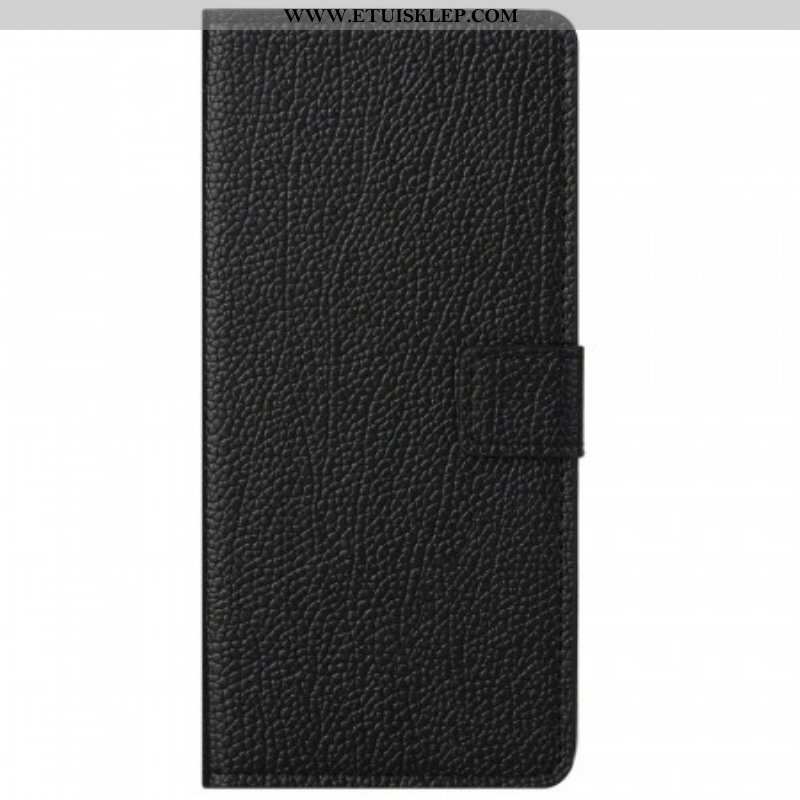 Etui Folio do Samsung Galaxy M23 5G Skórzana Tekstura Liczi